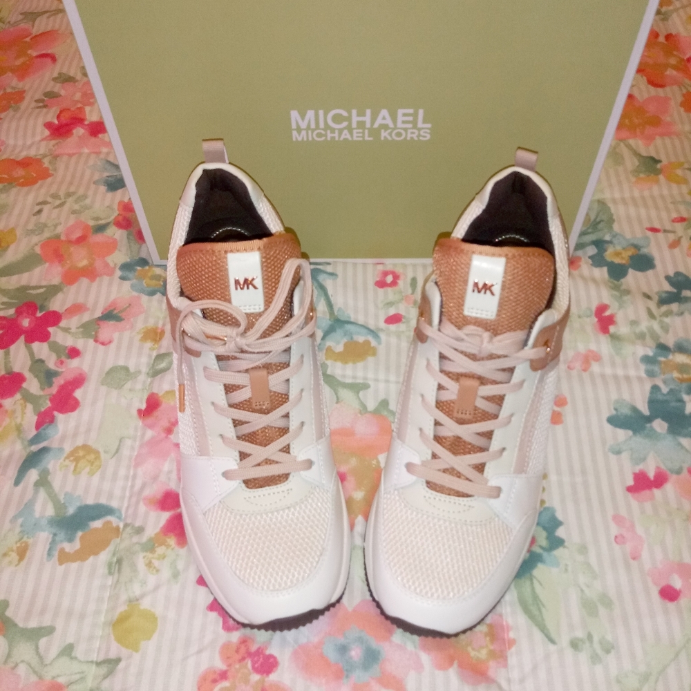 Michael Kors Georgie Trainer Sneakers - Picture 6 of 12